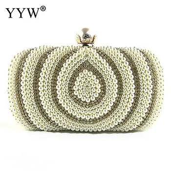 Luxury Evening Bags Diamond Rhinestone Pearls Beaded Wedding Clutch Women Purse Handbags Wallets Evening Clutch Bag Bolsa Totes
Luxury Evening Bags Diamond Rhinestone Pearls Beaded Wedding Clutch Women Purse Handbags Wallets Evening Clutch Bag Bolsa Totes