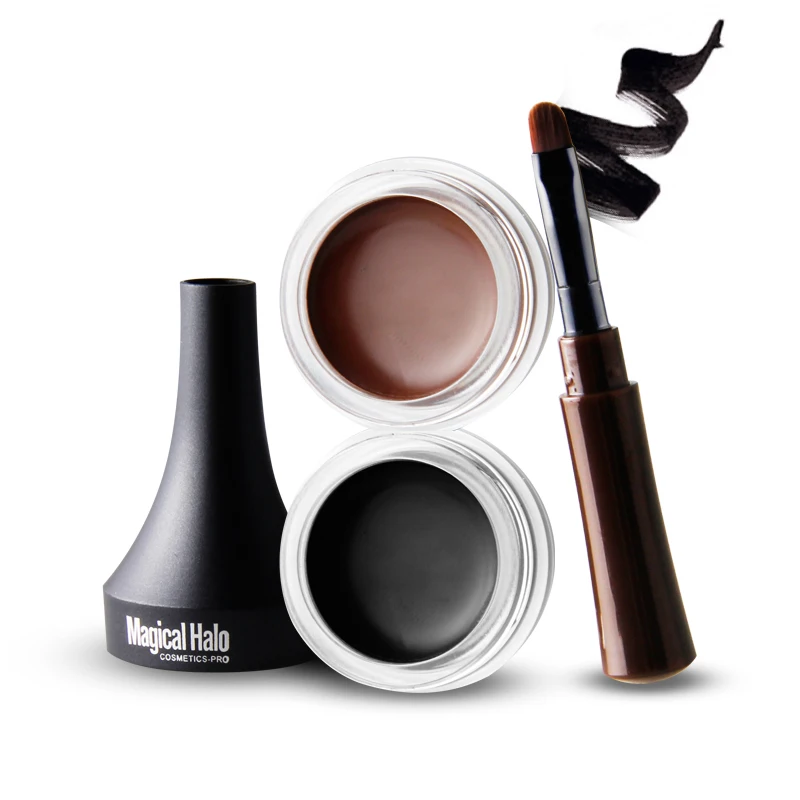 2 In 1 Eyeliner Gel Coffee + Black Color Make Up Waterproof Cosmetics Set Eye Liner Natural Makeup Eyes Maquiagem Cream
2 In 1 Eyeliner Gel Coffee + Black Color Make Up Waterproof Cosmetics Set Eye Liner Natural Makeup Eyes Maquiagem Cream