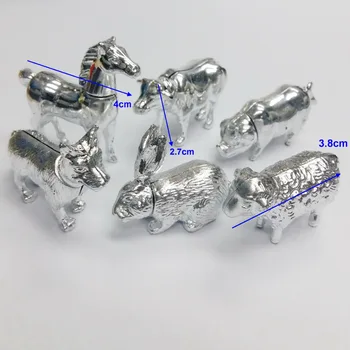 100 Mini Plastic sliver animal Figure E429 6Styles Boy Kids Gift Novelty Prize Pinata Bag Filler Loot Gag Birthday Party Favours
100 Mini Plastic sliver animal Figure E429 6Styles Boy Kids Gift Novelty Prize Pinata Bag Filler Loot Gag Birthday Party Favours