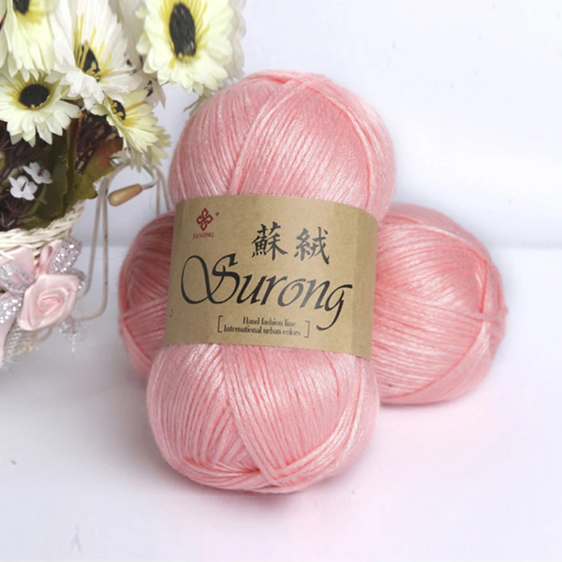 10Colors 100g/roll Double Knitting Crochet Milk Soft Baby Cotton Wool Yarn Hand Knitted Yarn DIY Craft Knit Sweater Scarf Hat' v
10Colors 100g/roll Double Knitting Crochet Milk Soft Baby Cotton Wool Yarn Hand Knitted Yarn DIY Craft Knit Sweater Scarf Hat' v