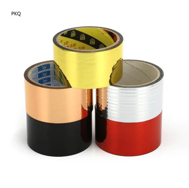 30M Laser TapeGold/Silver/Red/Black/Bronze Foil BOPP Adhesive Tape Decorative Scrapbooking Tools Adhesive Masking Tapes
30M Laser TapeGold/Silver/Red/Black/Bronze Foil BOPP Adhesive Tape Decorative Scrapbooking Tools Adhesive Masking Tapes