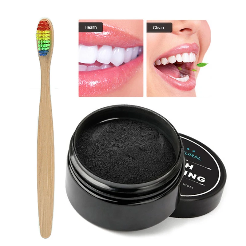 Teeth Whitening Oral Care Activated Charcoal Powder Set Toothbrush Teeth Whitener Powder Essence for Oral Hygiene Deep Cleaning
Teeth Whitening Oral Care Activated Charcoal Powder Set Toothbrush Teeth Whitener Powder Essence for Oral Hygiene Deep Cleaning