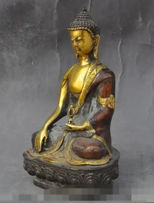 S6461 8" tibet buddhism bronze Gilt Sakyamuni Amitabha Tathagata Phurpa buddha statue D0317
S6461 8" tibet buddhism bronze Gilt Sakyamuni Amitabha Tathagata Phurpa buddha statue D0317