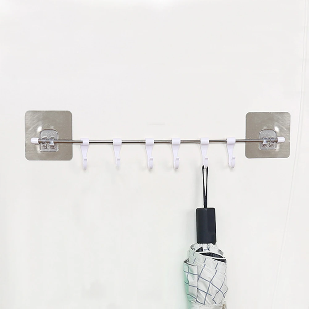 6pcs Kitchen Gabgets Tools Pantry Storage Rack Practical Hanger Towels Chest Organizer Stainless Steel Wardrobe Cupboard Hook
6pcs Kitchen Gabgets Tools Pantry Storage Rack Practical Hanger Towels Chest Organizer Stainless Steel Wardrobe Cupboard Hook