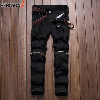New men multi zippers broken hole ripped pants mens joggers skinny pants casual trousers pantalon red white black
New men multi zippers broken hole ripped pants mens joggers skinny pants casual trousers pantalon red white black