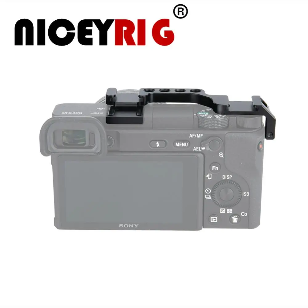 Niceyrig Cold Shoe Relocation Plate For Sony A6300/A6400 Camera Quick Release Cold Shoe Plate To Mount Microphone Shock
Niceyrig Cold Shoe Relocation Plate For Sony A6300/A6400 Camera Quick Release Cold Shoe Plate To Mount Microphone Shock