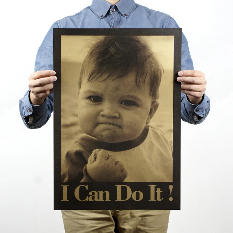 Child I Can Do It Nostalgic Vintage Kraft Paper Classic Movie Poster Map School Decor Garage Wall Decor Art Retro School Prints
Child I Can Do It Nostalgic Vintage Kraft Paper Classic Movie Poster Map School Decor Garage Wall Decor Art Retro School Prints