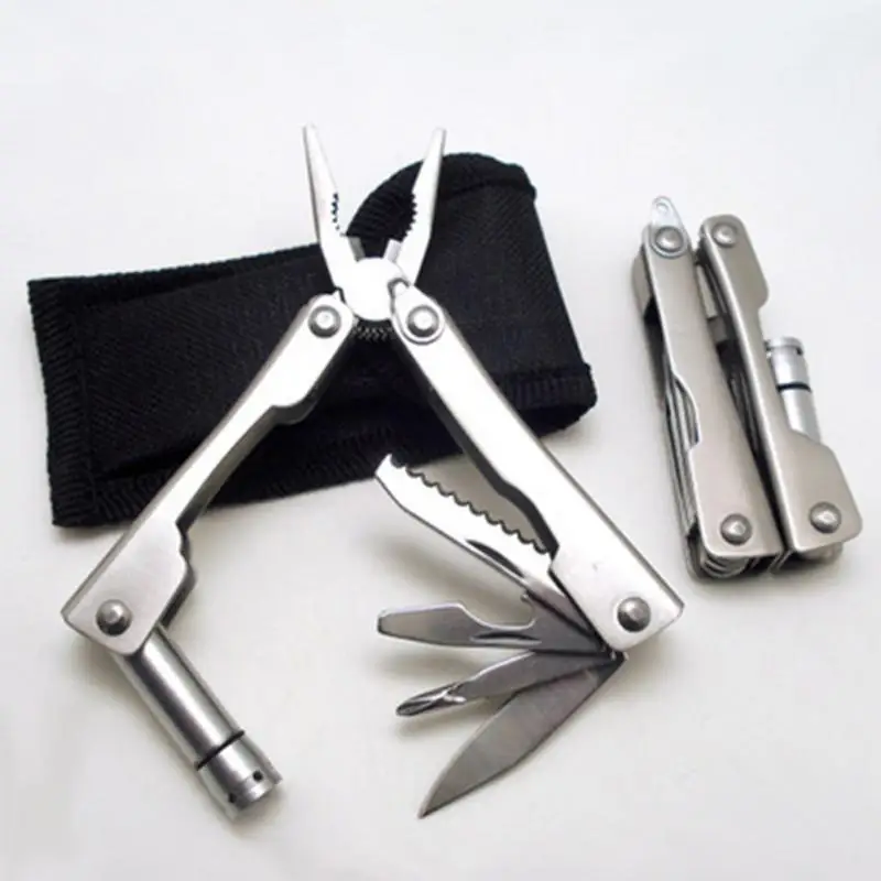 Outdoor Survival Stainless Steel Multitool Pliers Portable Compact Knives Opener Camping Hiking Tools
Outdoor Survival Stainless Steel Multitool Pliers Portable Compact Knives Opener Camping Hiking Tools