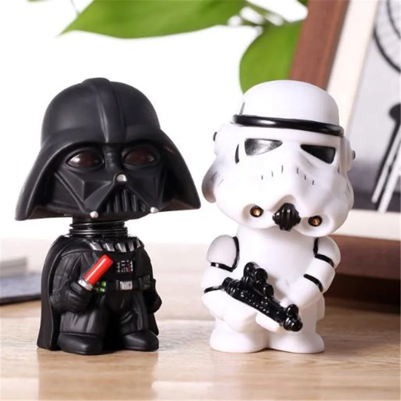 MR TEA Cute Star Wars Automobiles Interior Action Figure Doll Black Darth Vader Stormtroopers Model Decoration Gift Car Ornament
MR TEA Cute Star Wars Automobiles Interior Action Figure Doll Black Darth Vader Stormtroopers Model Decoration Gift Car Ornament