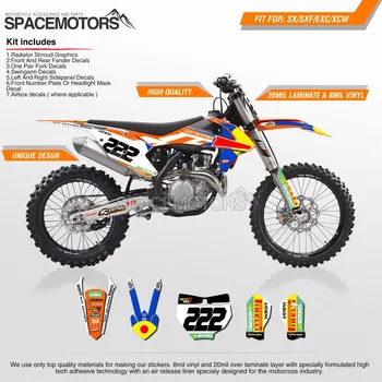 Vinyl graphics sticker background wrap FOR EXC SX SX-F W XC-W F FREERIDE ADVenture 250 450 426 2003-2018 Motorcycle
Vinyl graphics sticker background wrap FOR EXC SX SX-F W XC-W F FREERIDE ADVenture 250 450 426 2003-2018 Motorcycle