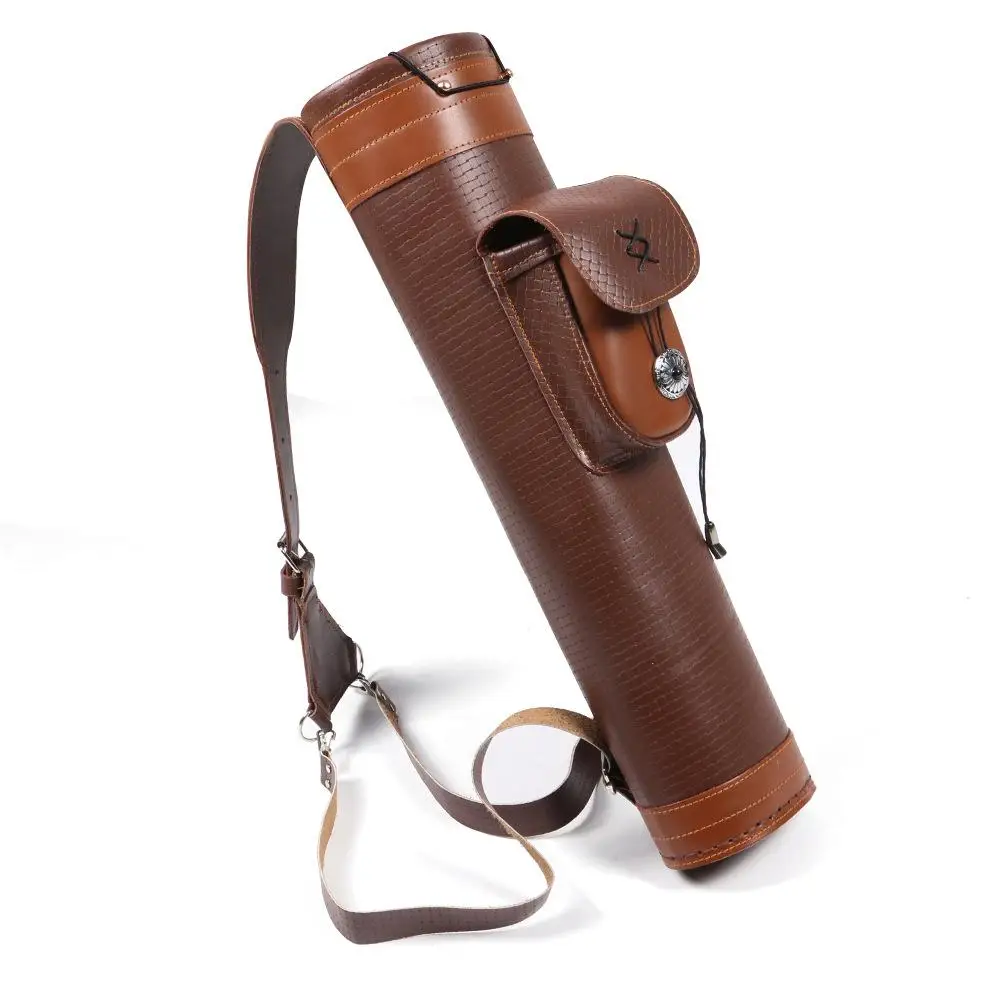 Archery Traditional Back Strong Arrow Accessories Shooting Bow Arrow 24 Arrows Cow Leather 45-111cm Arrows Bag Archery Belt Bag
Archery Traditional Back Strong Arrow Accessories Shooting Bow Arrow 24 Arrows Cow Leather 45-111cm Arrows Bag Archery Belt Bag