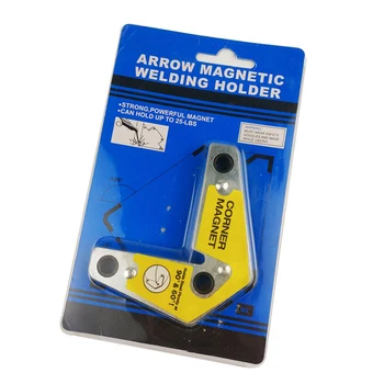 60/90 Degree Steel Strong Magnet Welding Positioner Fixer 25LB Welding Holder Tool Welding Magnetic Holder Soldering Locator
60/90 Degree Steel Strong Magnet Welding Positioner Fixer 25LB Welding Holder Tool Welding Magnetic Holder Soldering Locator