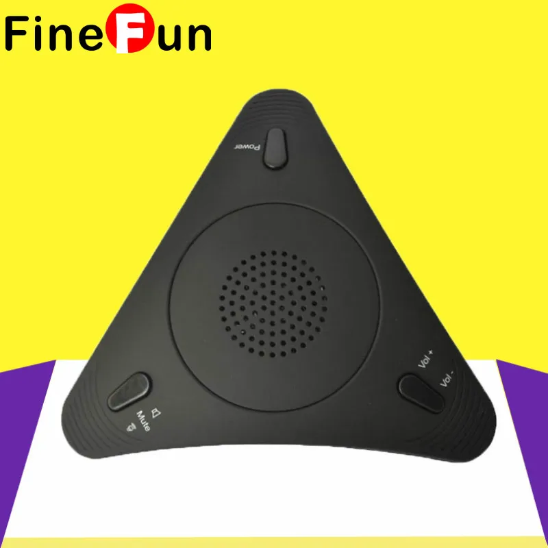 Image FineFun USB 500 Omnidirectional Microphone Echo Canceller Free Drive USB Video Conferencing Telephone Network