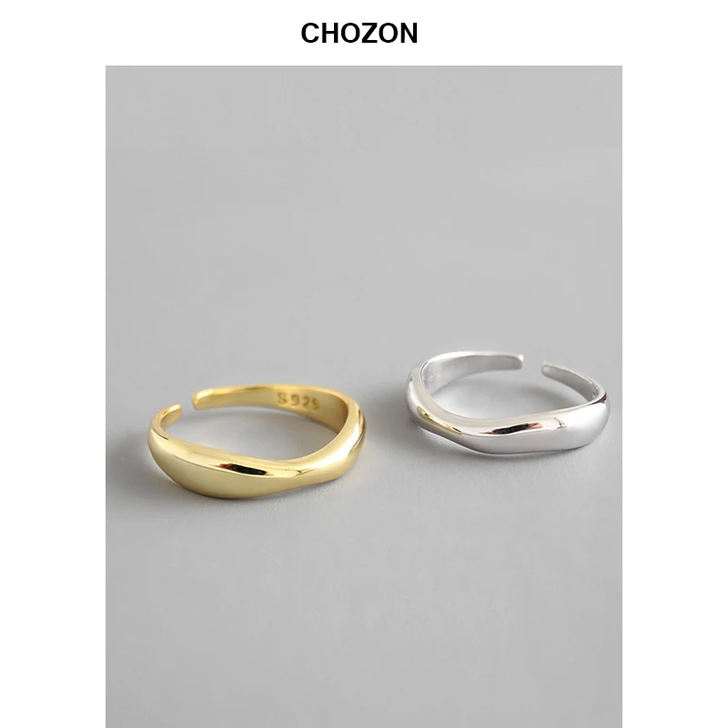 Korean S925 Silver Simple Irregular Wave Golden Women Ring Opening Adjustable Silver Ring Jewelry for Women
Korean S925 Silver Simple Irregular Wave Golden Women Ring Opening Adjustable Silver Ring Jewelry for Women