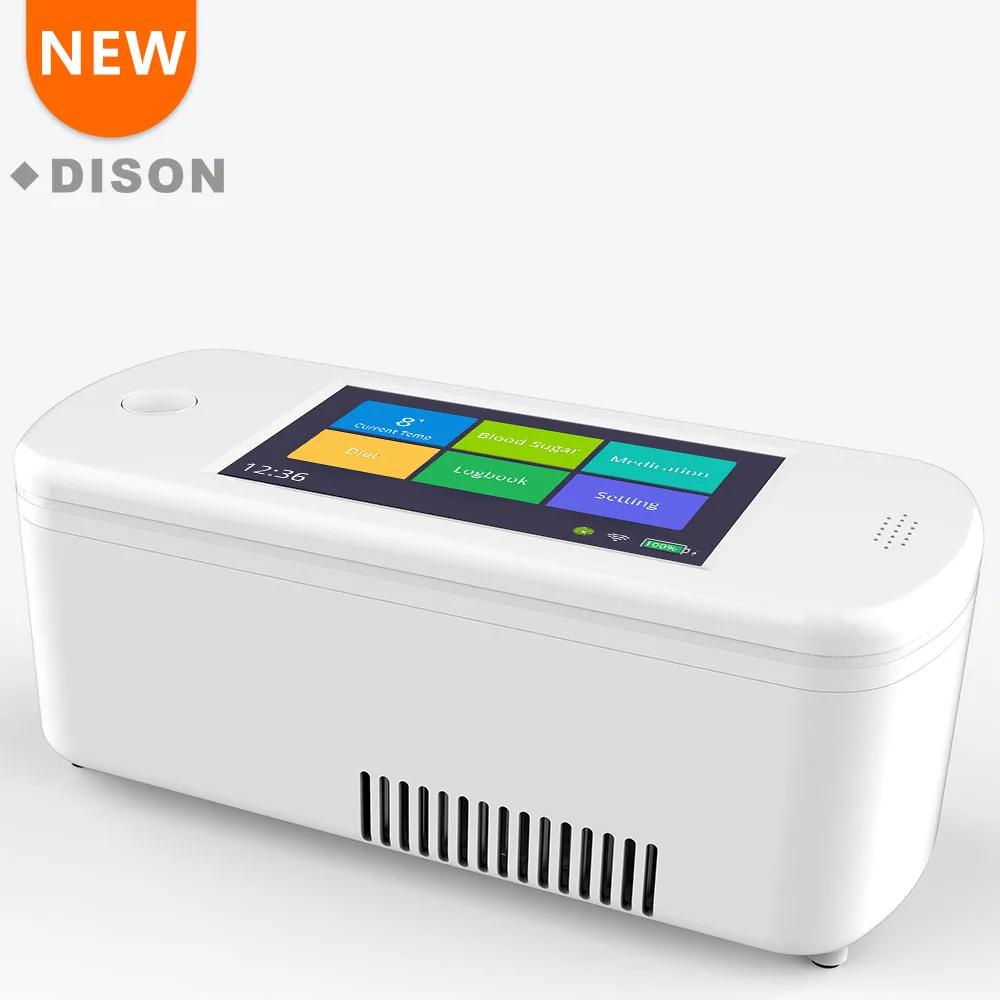 2018 Portable Insulin Cooler Bag Diabetic Insulin Cooler Box Rechargeable fridge Mini refrigerator travel bag