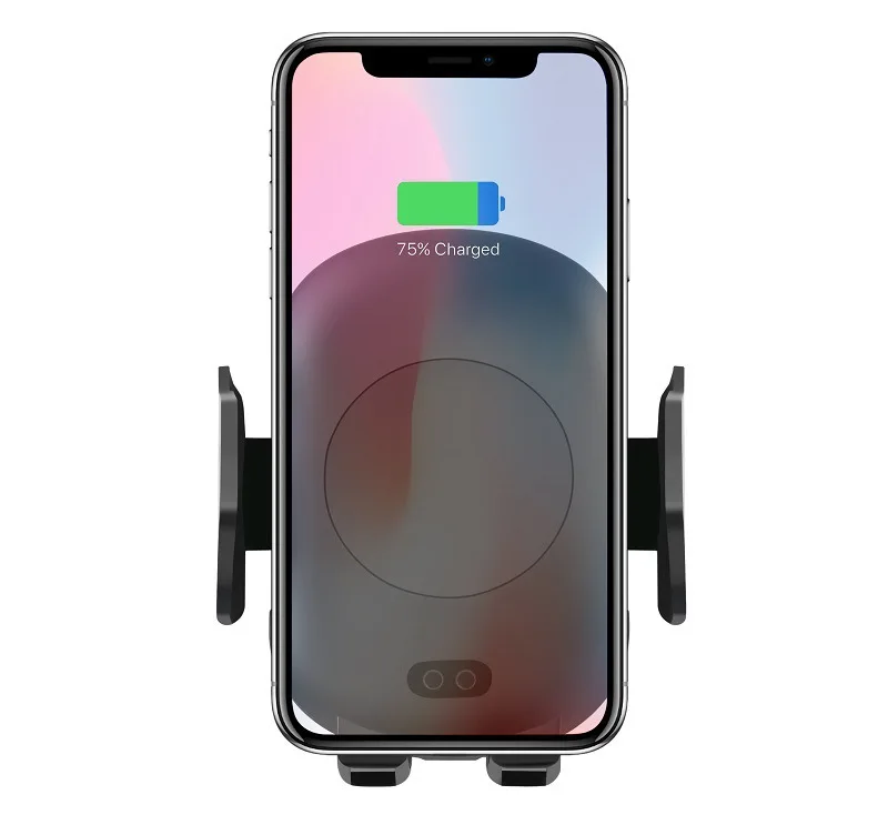 BBSW Fast Wireless Charger 10W Auto Induction Car Mount Air Vent Phone Holder for iPhone X 8 Plus Samsung S9+ S8 S7 Xiaomi MIX2S (4)