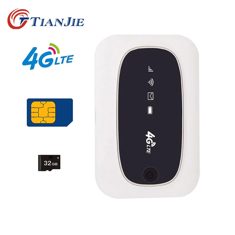 TIANJIE M6 M7 universal 3G 4G WCDMA GSM modem Mini mobile Hot spot portable 150 Mbps 4G WiFi Router with SIM Micro SD Card Slot
TIANJIE M6 M7 universal 3G 4G WCDMA GSM modem Mini mobile Hot spot portable 150 Mbps 4G WiFi Router with SIM Micro SD Card Slot