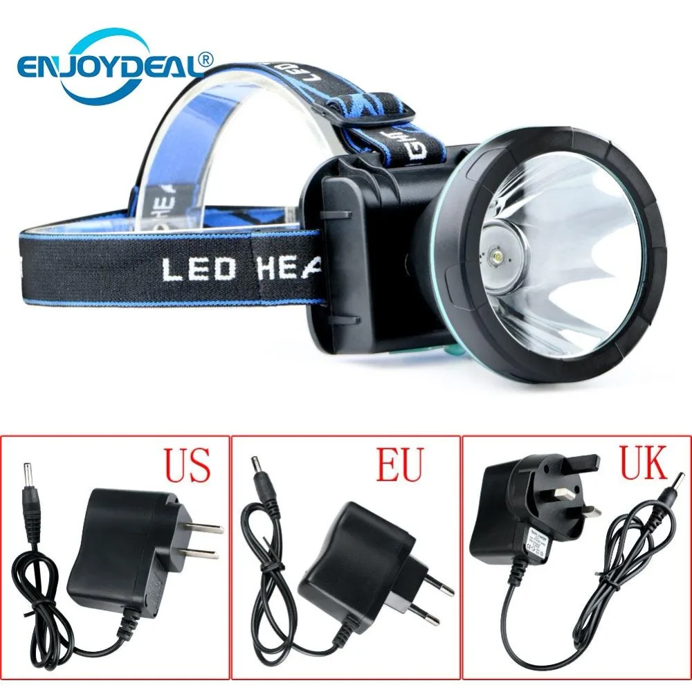 3000LM LED Headlamp Rechargeable Head Lamp Flashlight Waterproof Battery Cycling Fishing Headlight Miner Lamp US/EU/UK Charger
3000LM LED Headlamp Rechargeable Head Lamp Flashlight Waterproof Battery Cycling Fishing Headlight Miner Lamp US/EU/UK Charger
