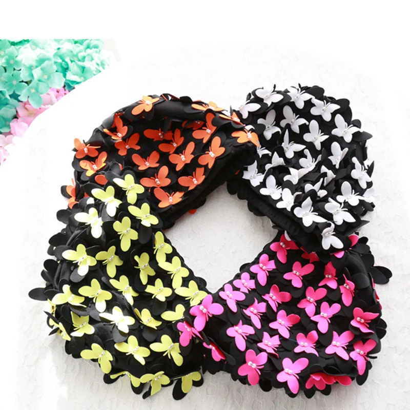Women Swimming Caps 3D Double Butterfly Pearl Ear Protection Swimming Cap Hot Sale Female Women Swim Free Size
Women Swimming Caps 3D Double Butterfly Pearl Ear Protection Swimming Cap Hot Sale Female Women Swim Free Size