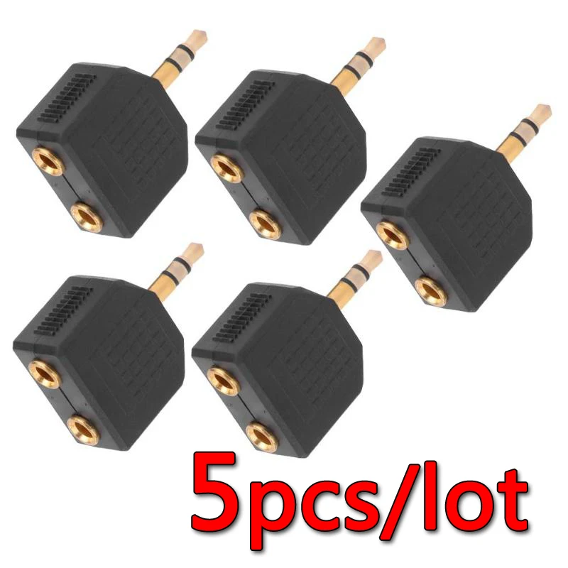5pcs/lot Mini Stereo 3.5mm Male Stereo to Dual 3.5mm Female Double Earphone Jack Y Splitter Audio Plug Adapter for MP3 Phone
5pcs/lot Mini Stereo 3.5mm Male Stereo to Dual 3.5mm Female Double Earphone Jack Y Splitter Audio Plug Adapter for MP3 Phone