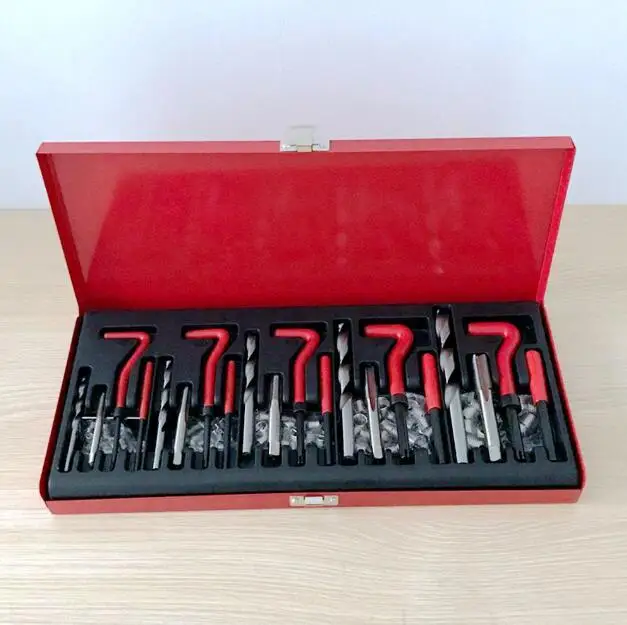 G1 131Pcs Engine Block Restoring Damaged Thread Repair Tool Kit M5 M6 M8 M10 M12 Professional
G1 131Pcs Engine Block Restoring Damaged Thread Repair Tool Kit M5 M6 M8 M10 M12 Professional