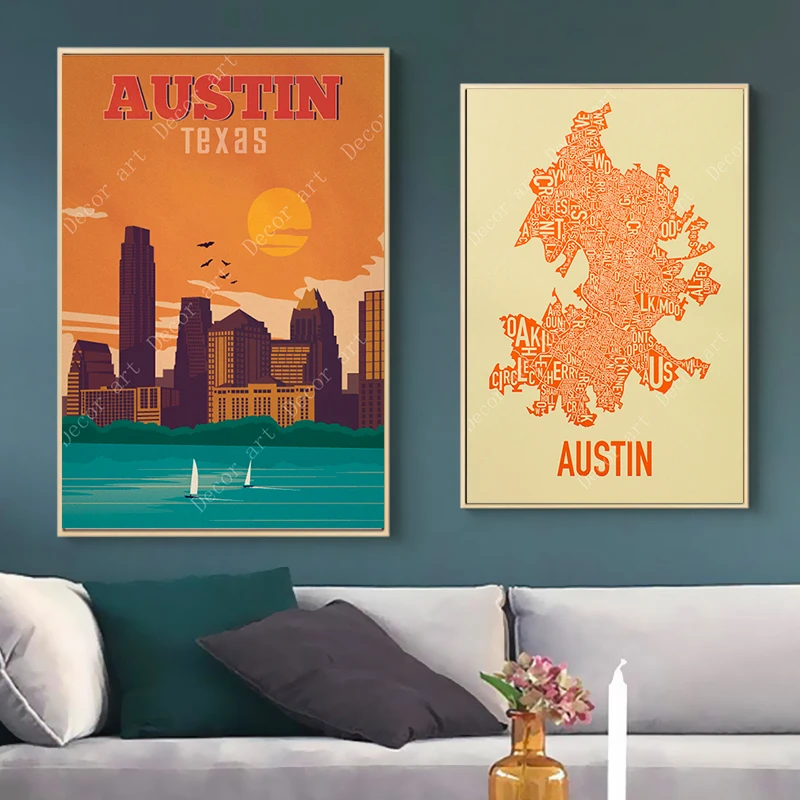 Map of America Dallas Austin Texas Travel Canvas Painting Vintage Pictures Kraft Posters Coated Wall Stickers Home Decor Gift
Map of America Dallas Austin Texas Travel Canvas Painting Vintage Pictures Kraft Posters Coated Wall Stickers Home Decor Gift