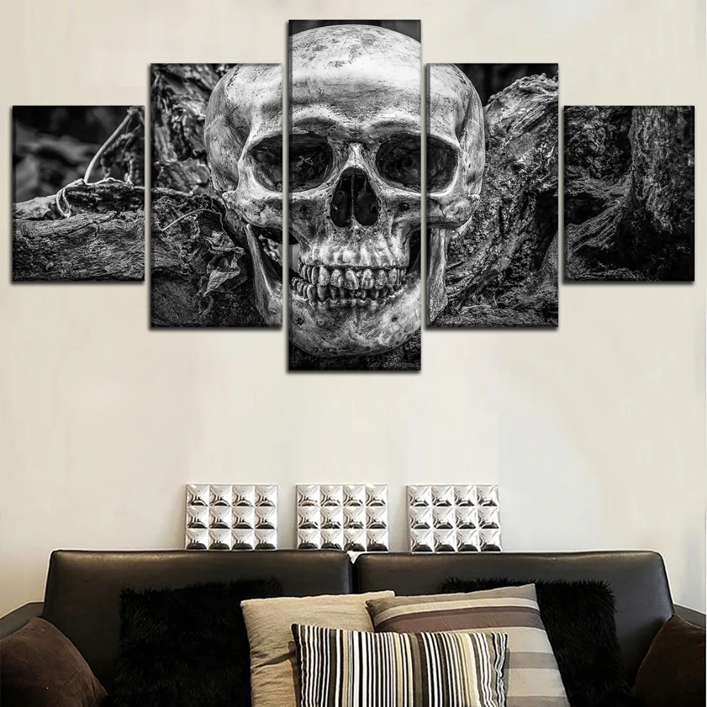 Modern Canvas Print Painting Wall Art Decor Modular Framework Poster 5 Panel Abstract Skull Pictures Home Decoration Bedroom
Modern Canvas Print Painting Wall Art Decor Modular Framework Poster 5 Panel Abstract Skull Pictures Home Decoration Bedroom