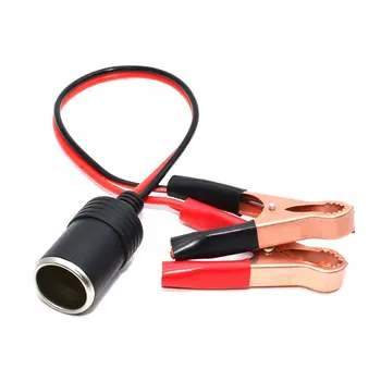 Alligator clips Crocodile wire Male/female to Car cigarette lighter DC Voltage meter ammeter capacity power meter monitor, etc
Alligator clips Crocodile wire Male/female to Car cigarette lighter DC Voltage meter ammeter capacity power meter monitor, etc