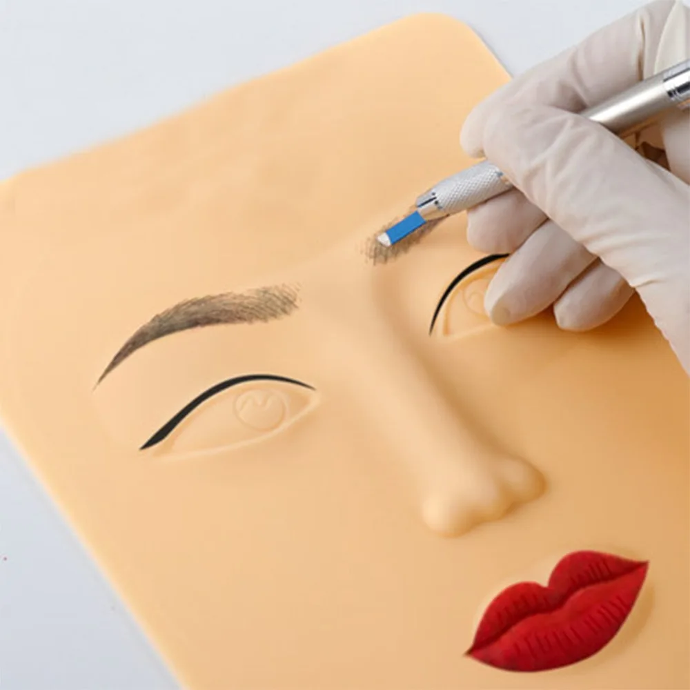 3D Silicone Face Tattoo Practice Skin High Quality Tattoo Design Fake Skins For Beginners Permanent Makeup #10B00084#
3D Silicone Face Tattoo Practice Skin High Quality Tattoo Design Fake Skins For Beginners Permanent Makeup #10B00084#