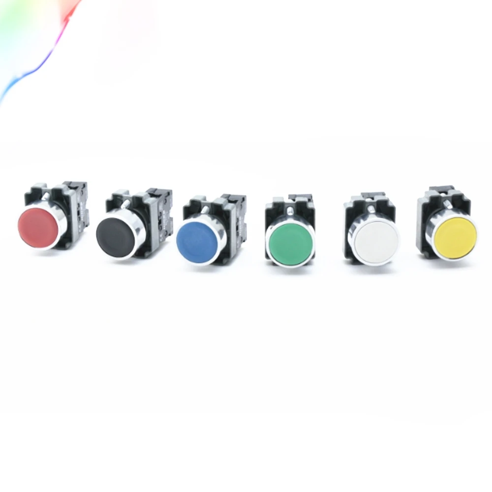 22mm Momentary Push Button Switch 600V 10A XB2-BA31 XB2-BA42 XB2-BA51 XB2-BA61 XB2-BA21 NO NC
22mm Momentary Push Button Switch 600V 10A XB2-BA31 XB2-BA42 XB2-BA51 XB2-BA61 XB2-BA21 NO NC