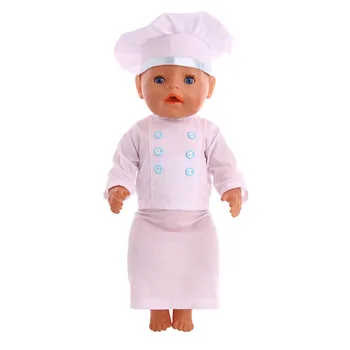 Doll Clothes Chef Suit Fit 18 Inch American Doll &43cm New Born Baby Zaps Doll Accessories Best Toy For The Next Generation
Doll Clothes Chef Suit Fit 18 Inch American Doll &43cm New Born Baby Zaps Doll Accessories Best Toy For The Next Generation
