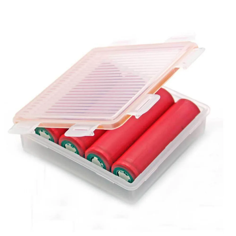 Soshine Hard Plastic Case Holder Storage Box for 4x 18650 Batteries Battery Box Container Organizer Box Case Holder
Soshine Hard Plastic Case Holder Storage Box for 4x 18650 Batteries Battery Box Container Organizer Box Case Holder