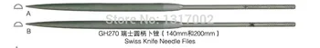 Free Shipping 2pcs GH270 Type140mm swisses knife Needle file,gold silver metal dental engraving file,jewelry engraving files
Free Shipping 2pcs GH270 Type140mm swisses knife Needle file,gold silver metal dental engraving file,jewelry engraving files
