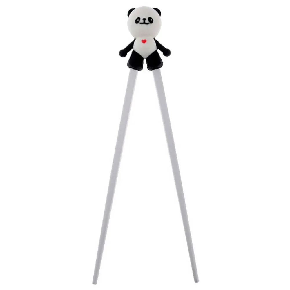 1 pair Kids Children Training Chopsticks Silicone Cartoon Panda Helper Learning Gift for Chopstick Beginner
1 pair Kids Children Training Chopsticks Silicone Cartoon Panda Helper Learning Gift for Chopstick Beginner