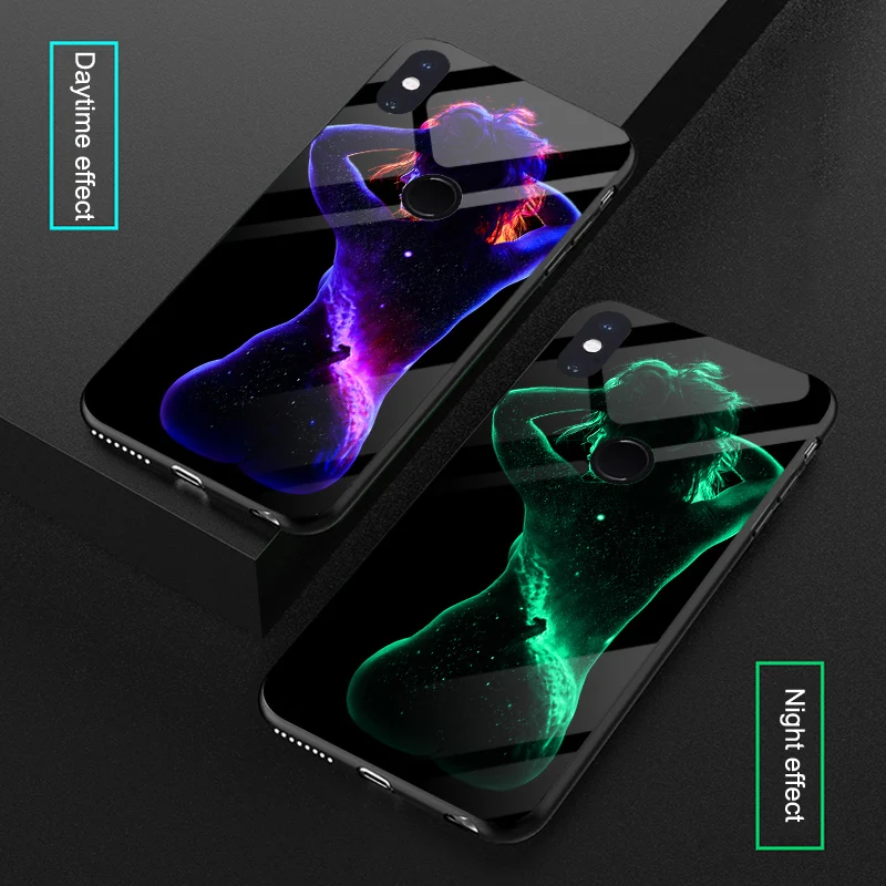 Luminous Sexy Body Art Glass Cases For XiaoMi Mi 6 6X Mi6 Space Back Cover Coque Case For XiaoMi Mi A2 / A2 Lite Glow Case
Luminous Sexy Body Art Glass Cases For XiaoMi Mi 6 6X Mi6 Space Back Cover Coque Case For XiaoMi Mi A2 / A2 Lite Glow Case