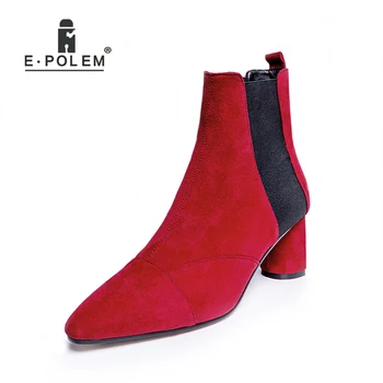 Women Boot Female Leather Ankle Boots High Heel Genuine Leather Shoes Boots Ladies Round Toe Elastic Band Short Booties
Women Boot Female Leather Ankle Boots High Heel Genuine Leather Shoes Boots Ladies Round Toe Elastic Band Short Booties