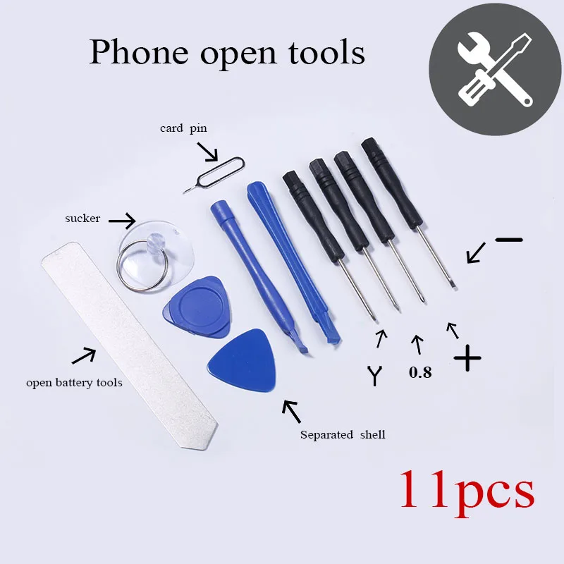 11PCS in 1 Set Hand Repair Phone Disassemble Pry Open Tools Kit Screwdriver for iPhone 4s 5 5c 5s 6 6s 6p 6sp 7 7p Touch Screen
11PCS in 1 Set Hand Repair Phone Disassemble Pry Open Tools Kit Screwdriver for iPhone 4s 5 5c 5s 6 6s 6p 6sp 7 7p Touch Screen