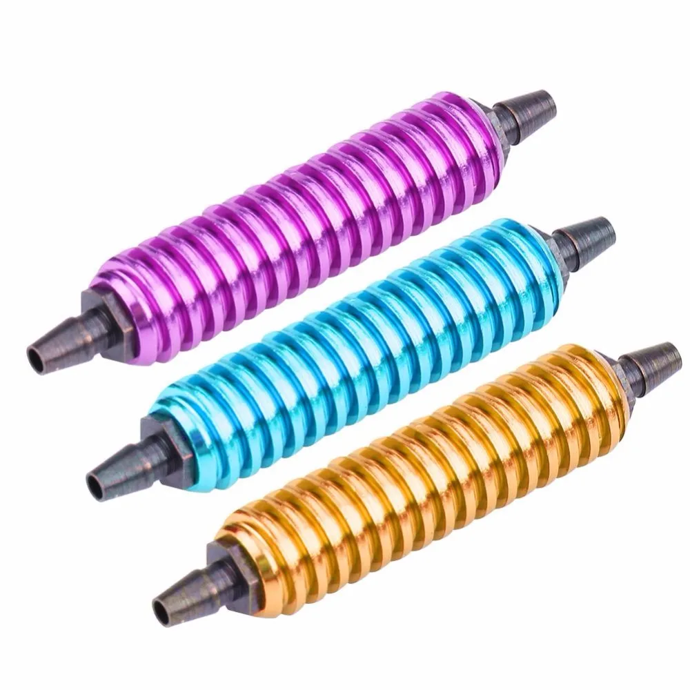 2Pcs/Set Aluminum Alloy Back Pressure/ Fuel Cooler RC Car Parts Fit For RC 1/8 1/10 Nitro Car Buggy Truck 2018 Upgraded Parts
2Pcs/Set Aluminum Alloy Back Pressure/ Fuel Cooler RC Car Parts Fit For RC 1/8 1/10 Nitro Car Buggy Truck 2018 Upgraded Parts