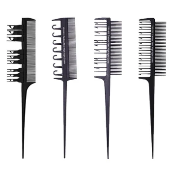 

1Pcs Pro Beauty Salon Barber Dyeing Double Side Hair Highlight Comb Removable Teeth Special Antlers Comb Hair Styling Tools