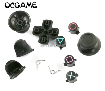 OCGAME 20sets/lot 11 in 1 thumbsticks + L2 R2 tringer buttons springs + ABXY D-pad full set buttons for PS4 Controller
OCGAME 20sets/lot 11 in 1 thumbsticks + L2 R2 tringer buttons springs + ABXY D-pad full set buttons for PS4 Controller