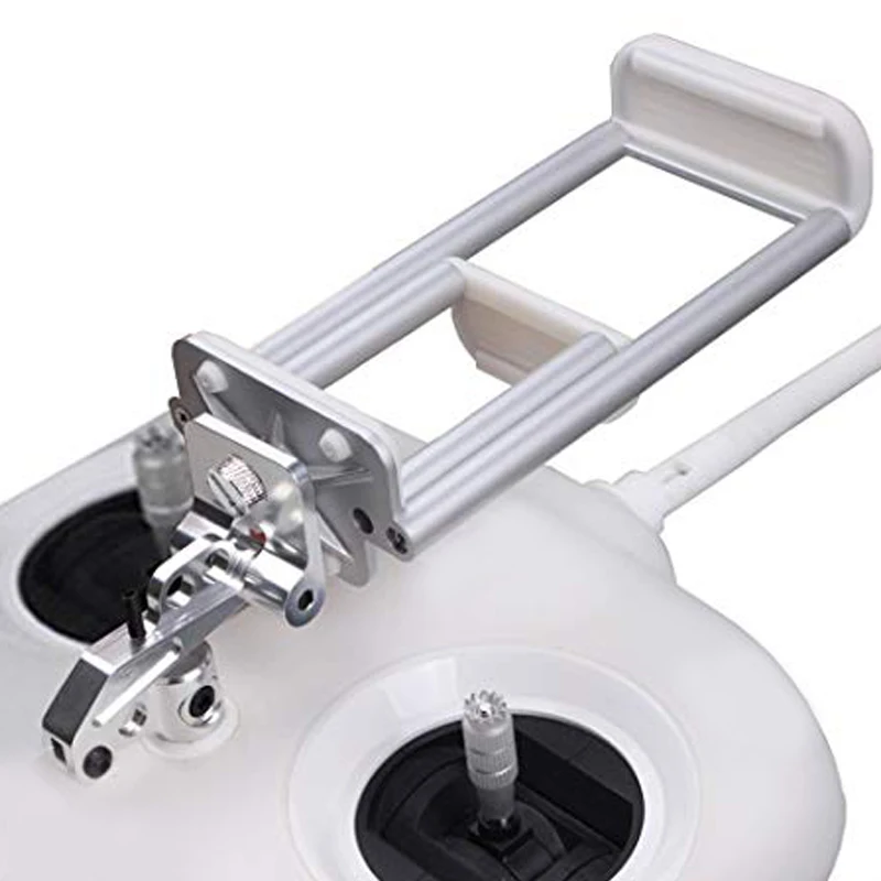 2 in 1 Cellphone / Tablet Extended Holder Adjustable Stand For Futaba 10C / T8FG / Phantom 3 Standard Remote Controller 
2 in 1 Cellphone / Tablet Extended Holder Adjustable Stand For Futaba 10C / T8FG / Phantom 3 Standard Remote Controller