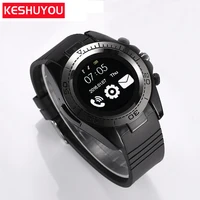 KESHUYOU SW007 Bluetooth Smart Watch Sport Men Smartwatch Android IOS Clock phone Camera wearable devices With 2G Sim TF card image