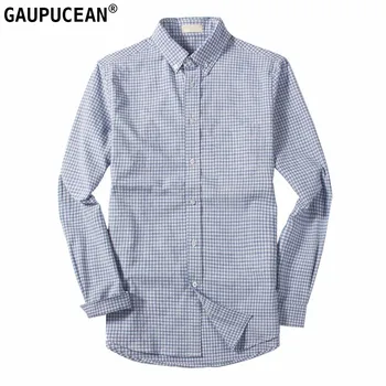 Men Long Sleeve Shirt 100% Cotton BIG Size Summer Anti-static Blue Grey Red Plaid Casual Street Male Good Quality Man Shirts
Men Long Sleeve Shirt 100% Cotton BIG Size Summer Anti-static Blue Grey Red Plaid Casual Street Male Good Quality Man Shirts