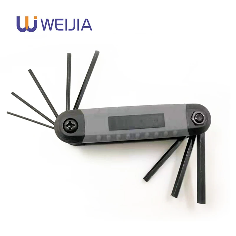 Portable Folding Key Hex Wrench Set 8 In 1 High Quality Inner Hexagon Spanner Allen Wrench Screw Repair Tools
Portable Folding Key Hex Wrench Set 8 In 1 High Quality Inner Hexagon Spanner Allen Wrench Screw Repair Tools