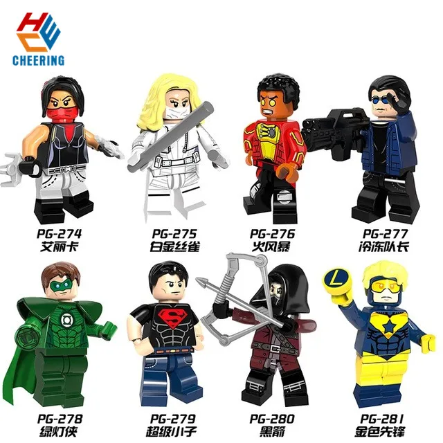 Single Sale Building Blocks Space Superboy White Canary Captain Booster Cold Action Figures Bricks Toys for Children PG8079
Single Sale Building Blocks Space Superboy White Canary Captain Booster Cold Action Figures Bricks Toys for Children PG8079
