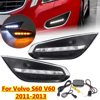 Led Drl For Volvo S60 V60 2011-2013 Daytime Running Light Front Bumper Driving Fog Lamp Daylight Headlight DRL Turn Signal
Led Drl For Volvo S60 V60 2011-2013 Daytime Running Light Front Bumper Driving Fog Lamp Daylight Headlight DRL Turn Signal