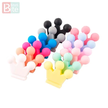 Silicone Beads Crown Baby Teeher 10PC Food Grade Silicone Pacifier Chain Making Nurse Gift Children's Goods Cartoon Bite Bites
Silicone Beads Crown Baby Teeher 10PC Food Grade Silicone Pacifier Chain Making Nurse Gift Children's Goods Cartoon Bite Bites