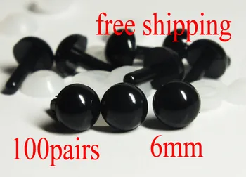 Free Shipping!! 6mm black Safety eyes amigurumi eyes doll eyes/ Needle felting doll plastic eyes---100pairs
Free Shipping!! 6mm black Safety eyes amigurumi eyes doll eyes/ Needle felting doll plastic eyes---100pairs