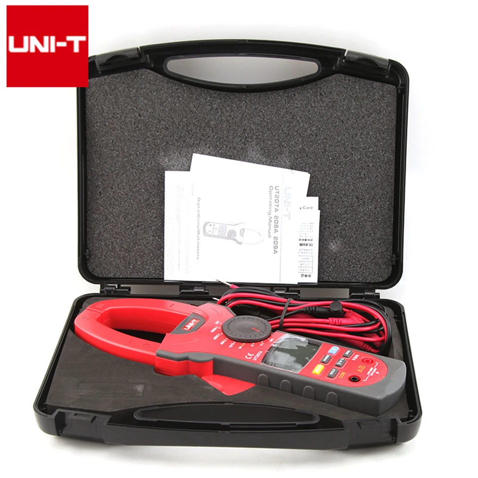 2017 NEW UNI-T UT207A 1000A Digital Clamp Meters Frequency Measure Multimeters Auto Range Capactance Resistance
2017 NEW UNI-T UT207A 1000A Digital Clamp Meters Frequency Measure Multimeters Auto Range Capactance Resistance