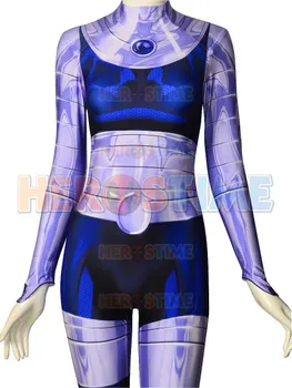 2019 New Teen Titans Blackfire Cosplay Costume 3D Print Women Girl Lady Starfire Superhero Tight Bodysuit Can custom made
2019 New Teen Titans Blackfire Cosplay Costume 3D Print Women Girl Lady Starfire Superhero Tight Bodysuit Can custom made